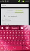 Pink Keyboard Fancy GO Theme screenshot 3