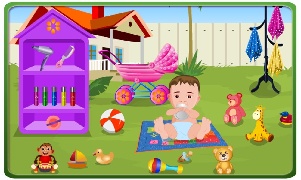 Baby Outdoor Bathing - Preview 2