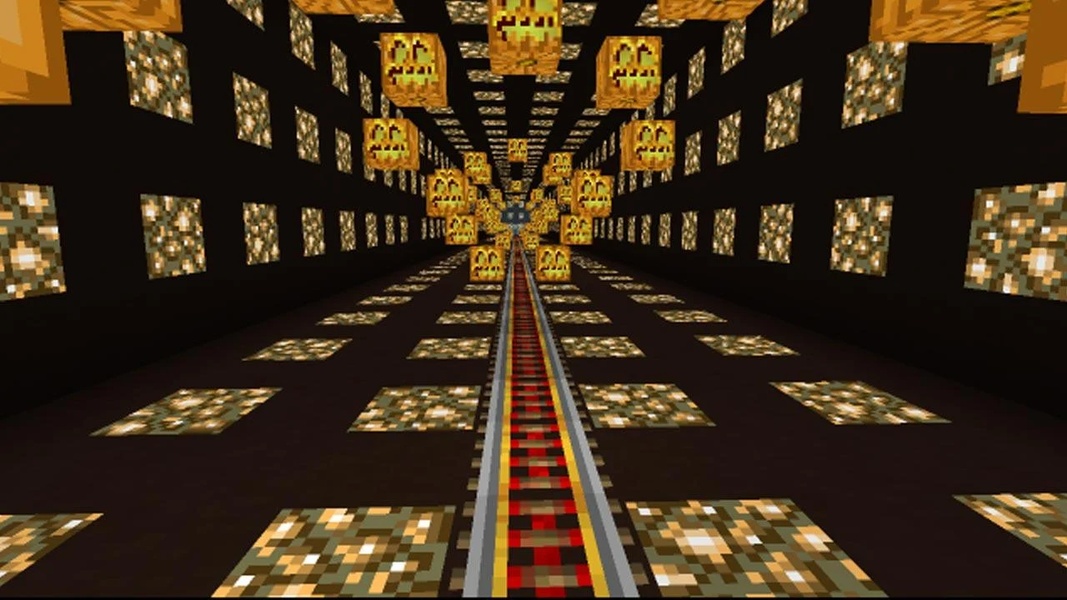 Illusian roller coaster map for mcpe - Preview 3
