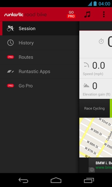 Runtastic roadbike online