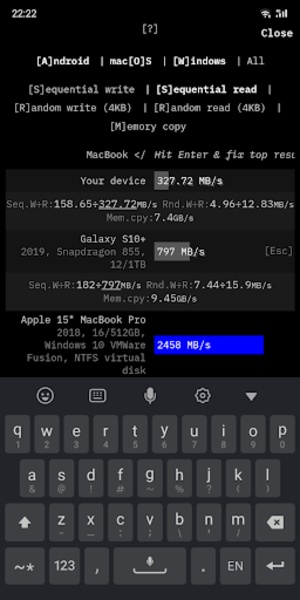Cross Platform Disk Test - Preview 5
