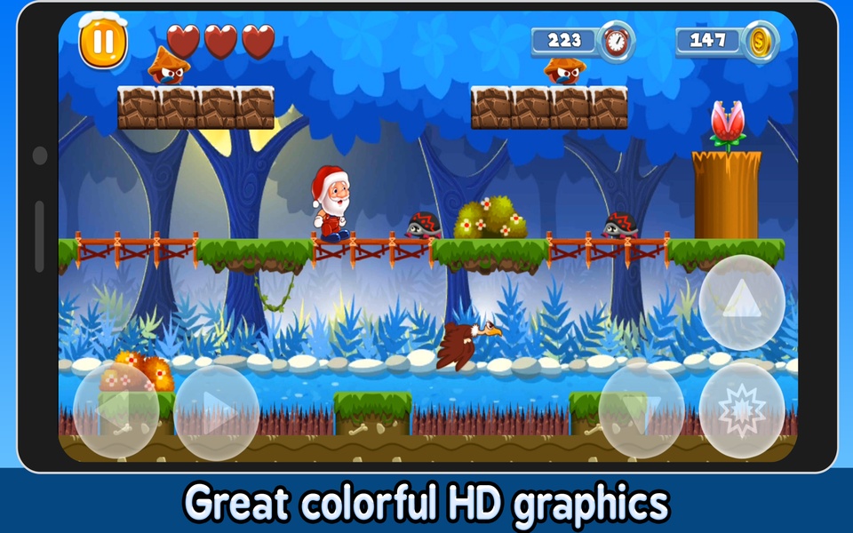 Super Santa Run & Jump Christmas Adventure - Preview 3