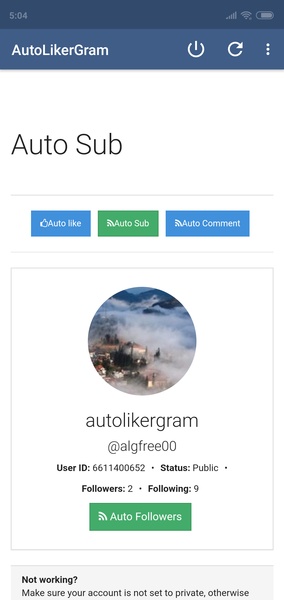 AutoLikerGram - Preview 3