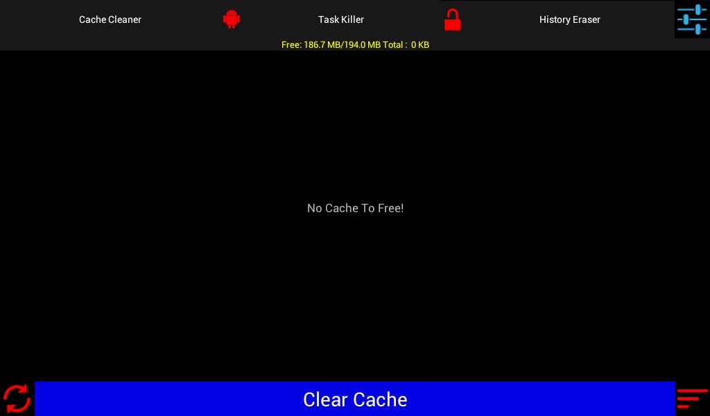 Memory & App Cache Cleaner - Preview 1