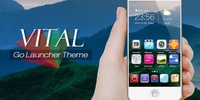Vital GO Launcher Theme screenshot 1