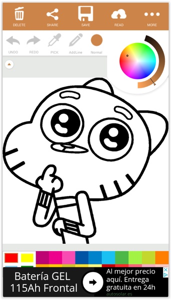 Coloring Gumball Games - Preview 3