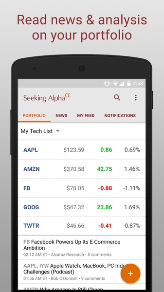 Seeking Alpha - Preview 4