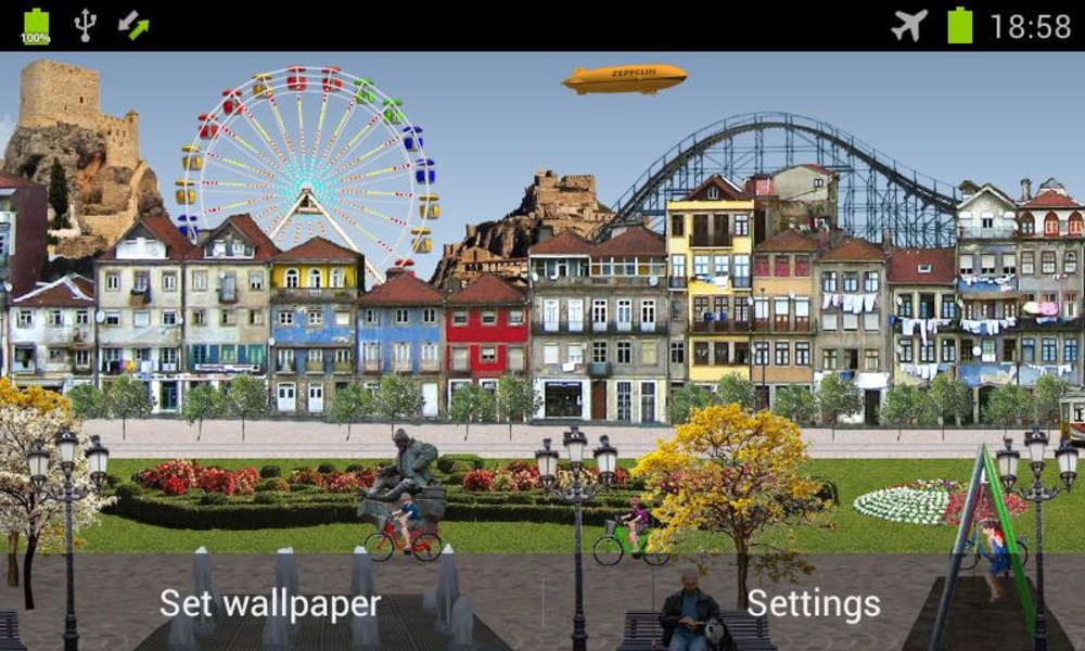 Riverside Park LITE LiveWallpaper - Preview 2
