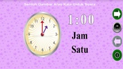 Belajar Membaca Jam & Waktu Indonesia screenshot 4