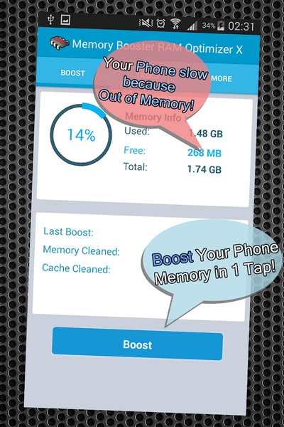 Memory Booster RAM Optimizer X - Preview 4