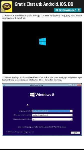 Install Windows 8 Tutorial - Preview 2
