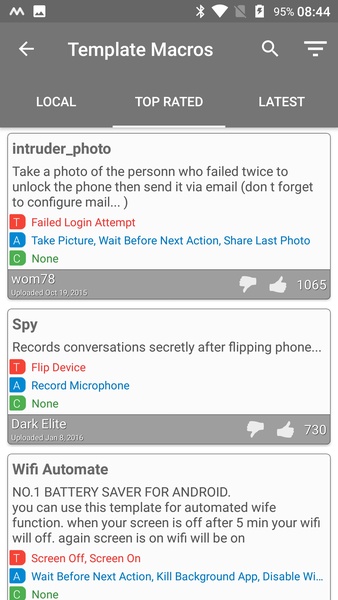 MacroDroid - Preview 2