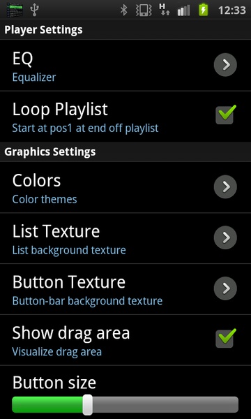 Trax Music Player - Preview 1