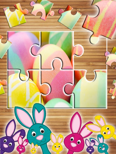 Easter Bunny Jigsaw Puzzle - Preview 5
