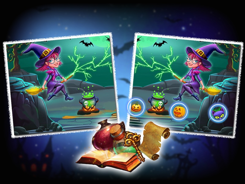 Halloween Spot The Difference : Find Differences - Preview 14