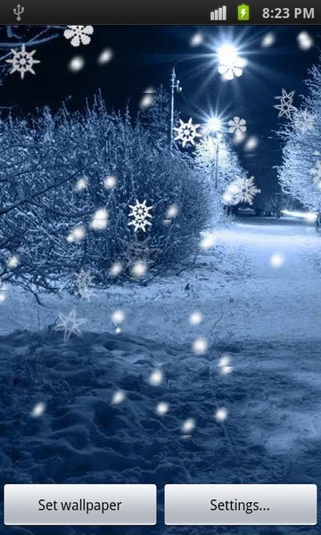 Snowflakes LWP - Preview 2