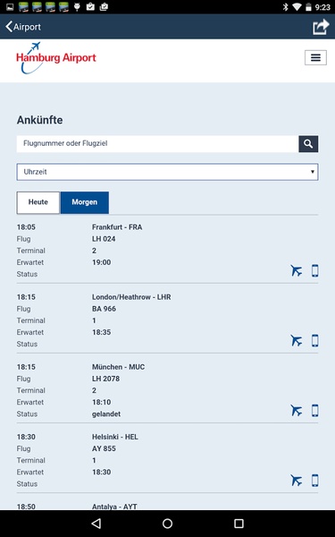 Hamburg Airport + Flight Tracker - Preview 6