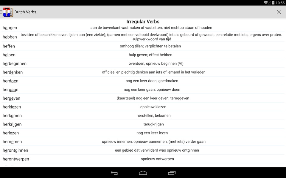 Dutch Verbs - Preview 11