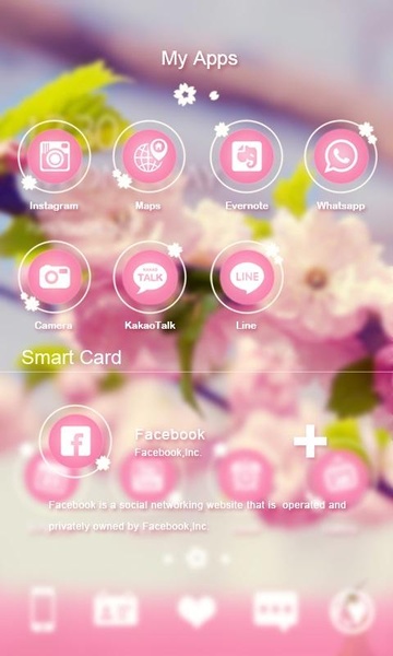 missflower GOLauncher EX Theme - Preview 3
