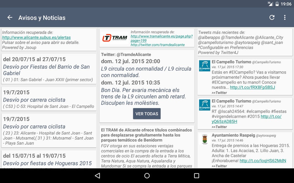 TiempoBus y Tram - Preview 1