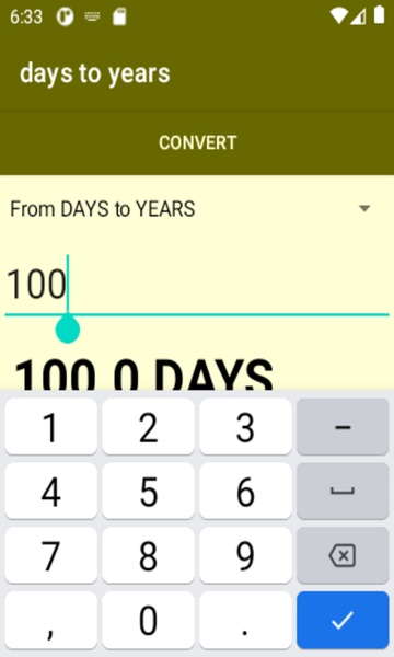 days to years converter - Preview 3