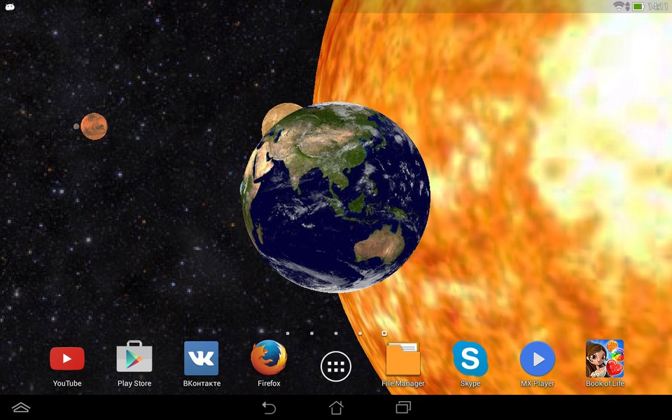 Solar System 3D Free LWP - Preview 9