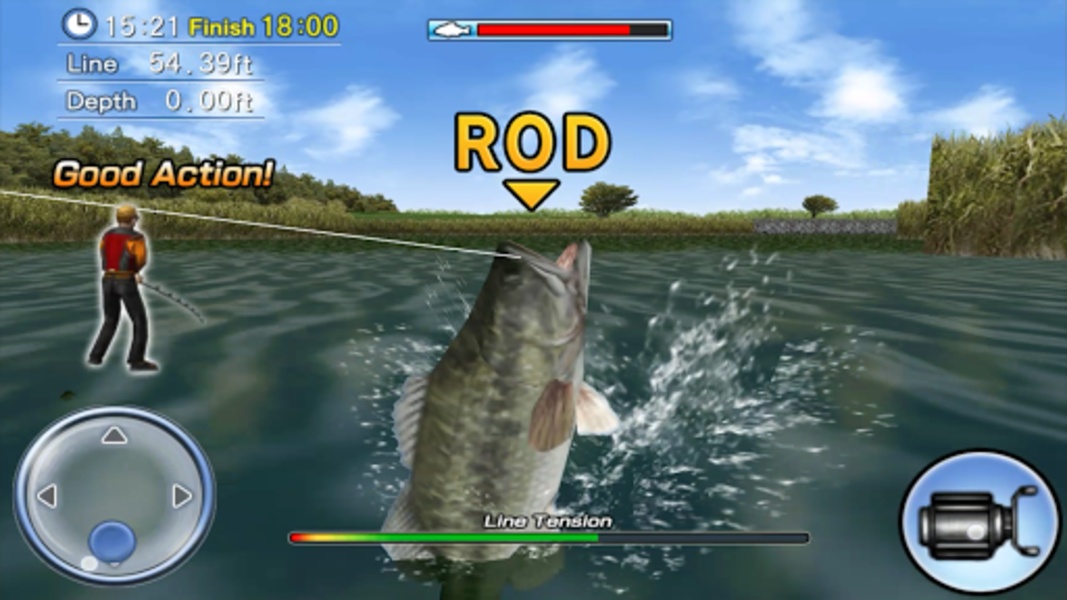 Bass Fishing 3D on the Boat Free - Preview 3