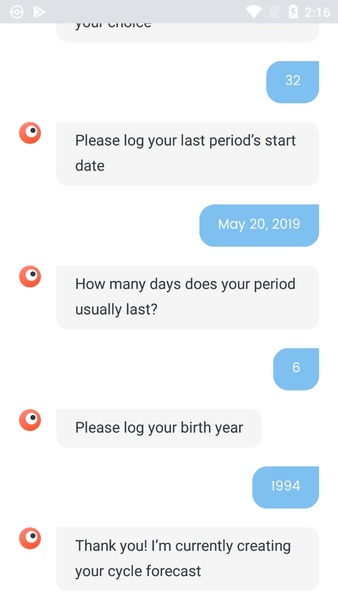 Period Tracker MIA - Preview 3