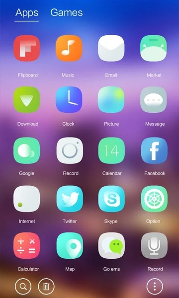 The Origin GOLauncher EX Theme - Preview 3