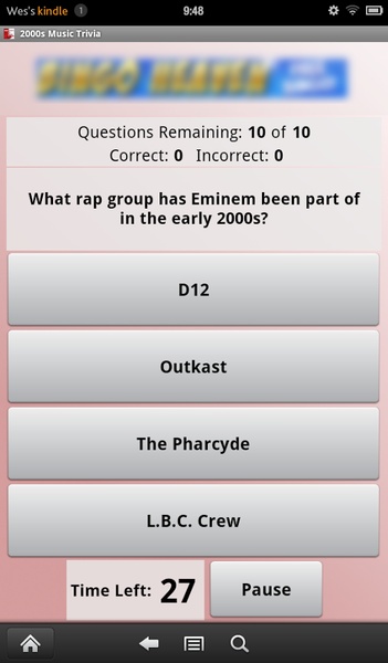 2000s Music Trivia - Preview 3