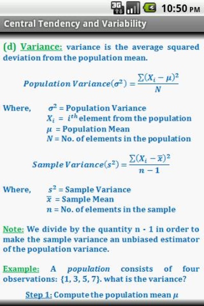 Statistics Quick Reference - Preview 8