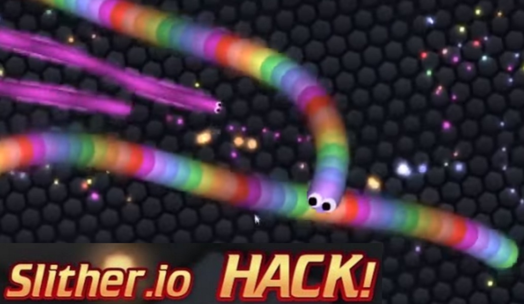 Slither.io: JOGANDO COM HACKERS !!! 