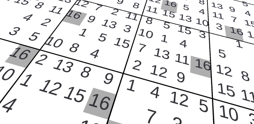 Sudoku 16 Screenshot