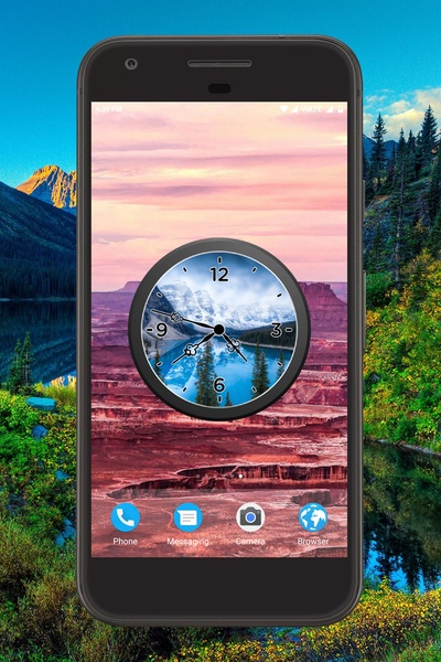Lake Clock Live Wallpaper - Preview 5