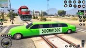 Limousine Taxi Driving Game screenshot 1