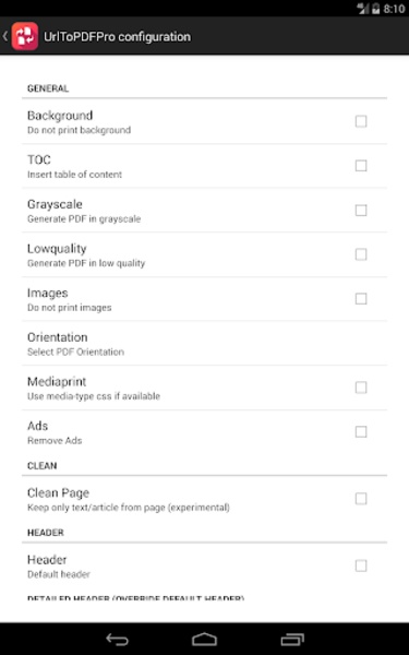 UrlToPDF - Preview 4