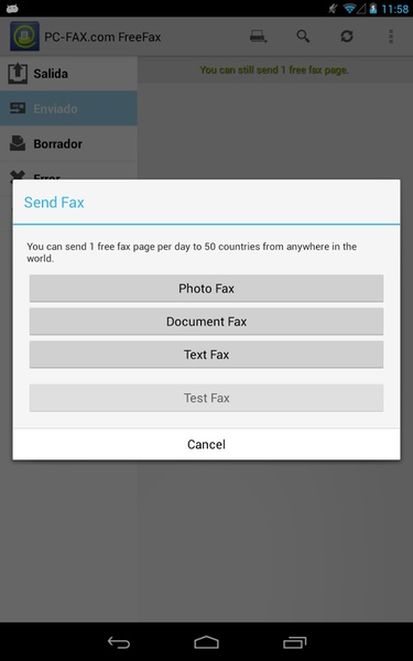 PC-FAX.com FreeFax - Preview 3