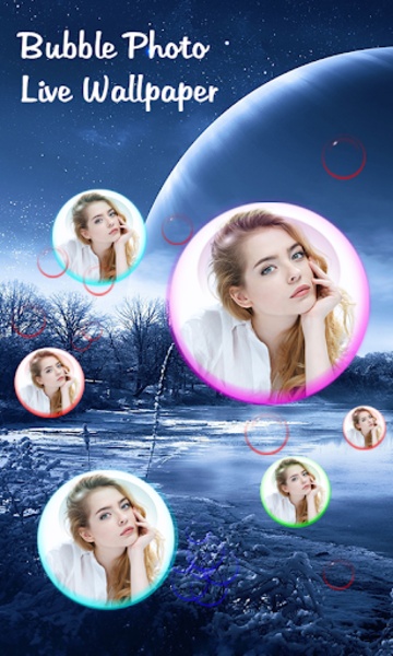 Bubble Photo LiveWallpaper - Preview 6