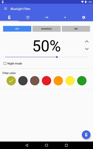 Bluelight Filter - Night mode - Preview 1