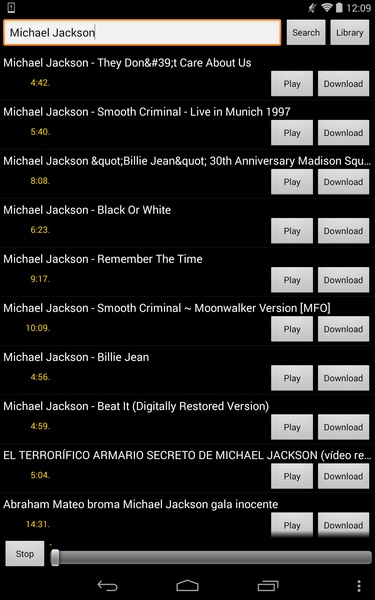 AV Music Downloader - Preview 3