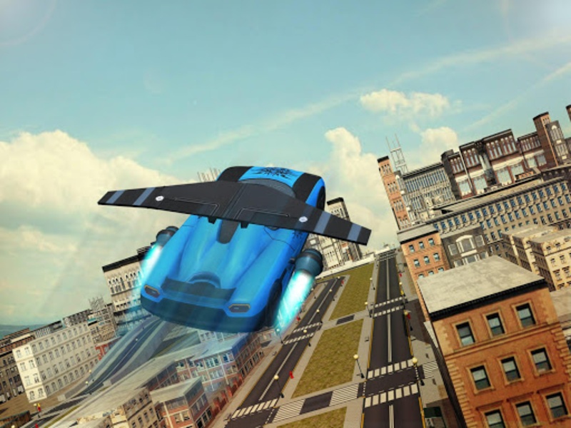 Free Flying Racing Car Driving - Preview 3