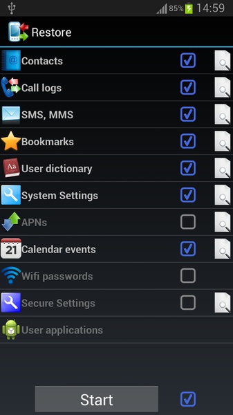 Backup Your Mobile - Preview 4