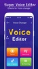 Super Voice Editor : Voice Changer - Audio Effect screenshot 5