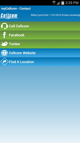 myCellcom - Preview 1