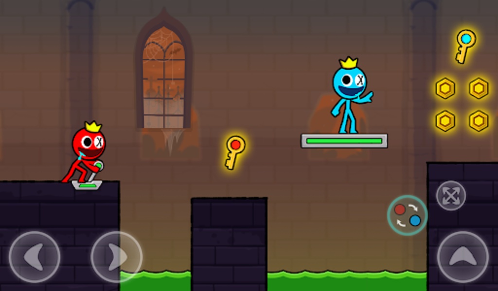 Red and Blue Stickman 2 - Preview 12