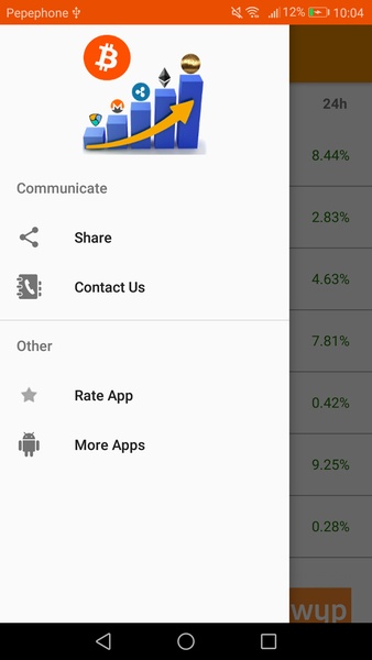 Crypto Coins Monitor - Preview 5