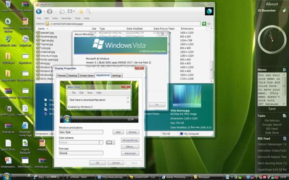 vista themes free download