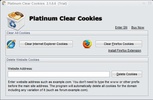 Platinum Clear Cookies screenshot 1