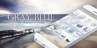 Gray Blue GO Launcher Theme screenshot 1