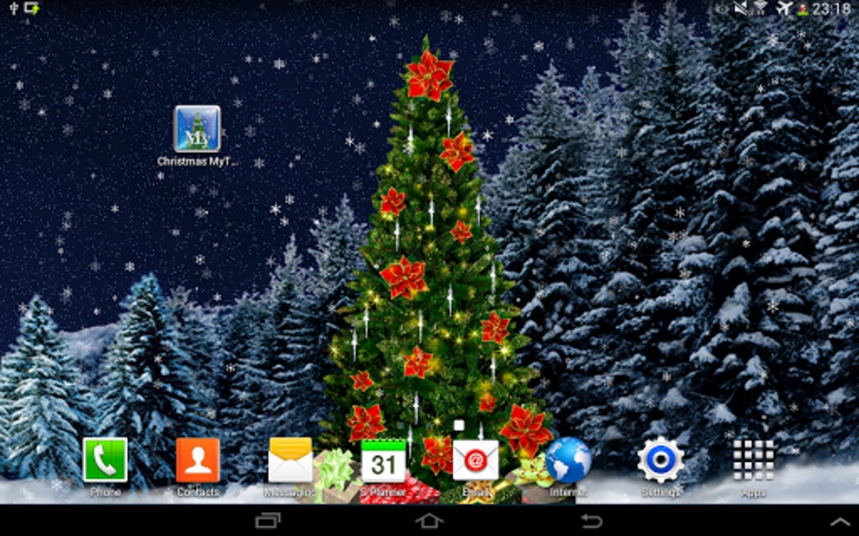 Christmas Tree Live Wallpaper - Preview 1